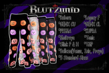 Black/White/Gray Halloween Pumpkin F Pjs