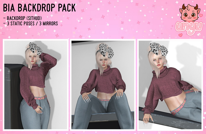 [unyu] Bia Backdrop Pack