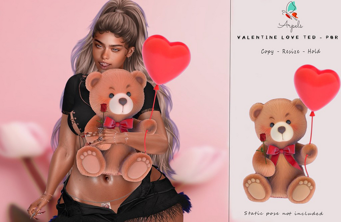 AP VALENTINES LOVE TED PBR