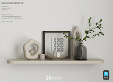 Misso plaster decorative set 6 Pcs 5 LI linked  [Erfe Design]*