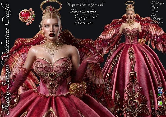Ruby Seraph Valentine Outfit