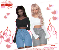 mellowcute-star shorts-fatpack