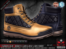= REBELLION = "FRONTIER" BOOTS - DELUXE EDITION (Legacy, Signature - Gianni - Geralt)