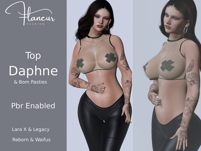 [Flaneur] Daphne Top Green PBR 