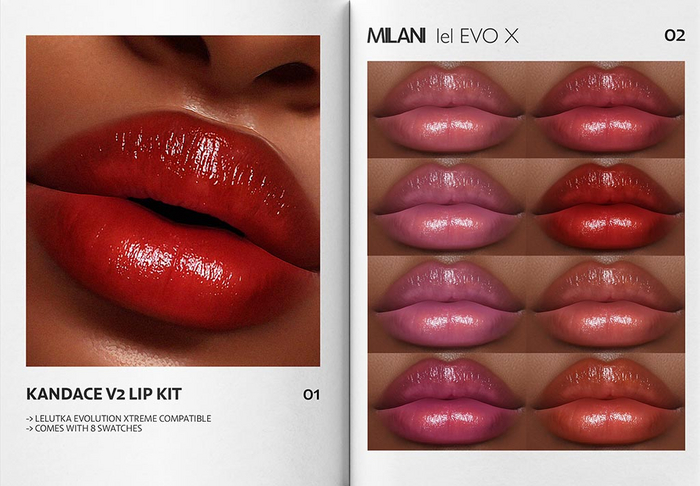 MILANI - "KANDACE V2" LIP KIT / FATPACK
