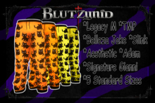 Orange/Yellow Halloween Cat M Pjs