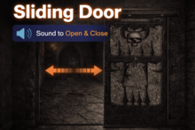 Gothic Sliding Door