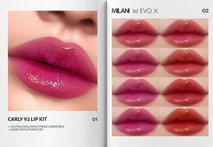 MILANI - "CARLY V2" LIP KIT / DEMO