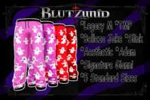 Pink/Red Halloween Ghost M Pjs
