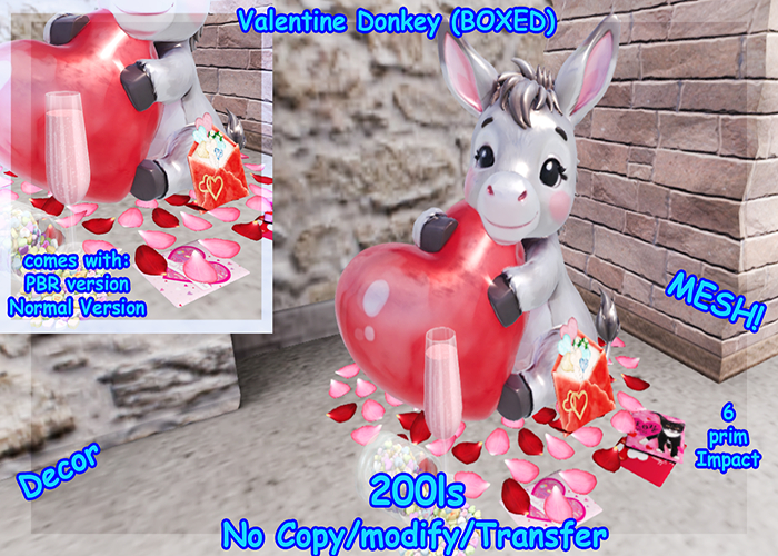 Valentine Donkey (BOXED)