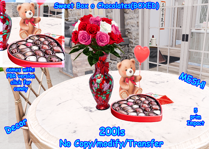 Sweet Box o Chocolates(BOXED)