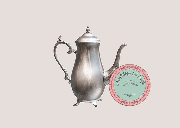 6.erratic / coc - silver tea pot