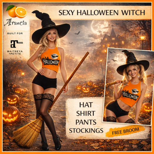 HALLOWEEN WITCH - MAITREYA