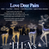 Ella's - Love Deer Pairs