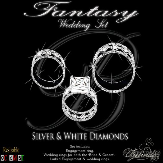 Fantasy - Wedding Rings Set