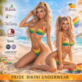 PRIDE BIKINI UNDERWEAR - REBIRTH MAITREYA BELLEZA LEGACY SLINK