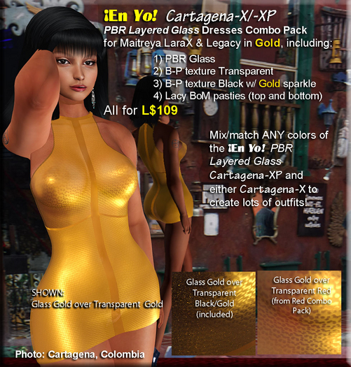 En YO! Cartagena/-X/-XP M.LaraX/Legacy Gold