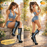 BOOTS KANSAS BLUE - REBIRTH - free AO incl.