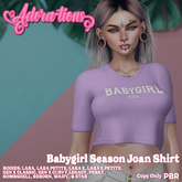 Adora-tions - Babygirl Season Joan Shirt