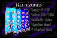 Sky/Blue Halloween Pumpkin M Pjs