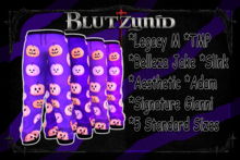 Violet/Purple Halloween Pumpkin M Pjs