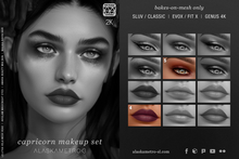 "Capricorn" 2K BOM makeup TESTER | EvoX | SLUV | Genus 4K