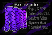 Violet/Purple Halloween Bat M Pjs