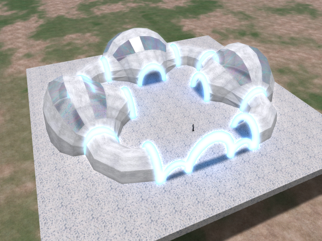 Domes petals building