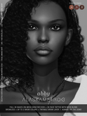 DEMO "Abby" Lelutka EvoX 2K BOM skin - Dark pack (3 tones)