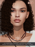 UPDATED! "Abby" Lelutka EvoX 2K BOM skin - Light pack (3 tones)
