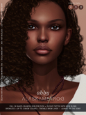 UPDATED! "Abby" Lelutka EvoX 2K BOM skin - Dark pack (3 tones)