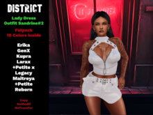 DM - MiniPack Lady Dress Outfit Sandrine Set #2 v1