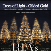 Ella's - Trees of Light Gilded Gold