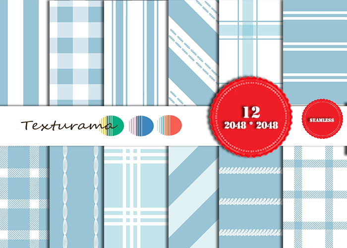 TEXTURES FULL PERM  BLUE STRIPE (add)