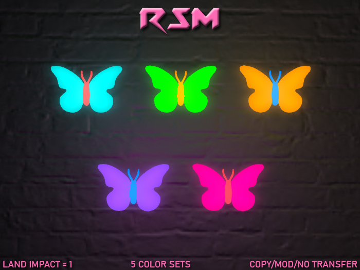 Butterfly 2 Neon