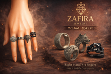 ZAFIRA - Ring Set - Tribal Spirit