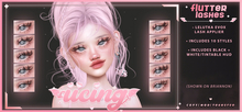 . i i c i n g . // flutter lashes - EVOX 