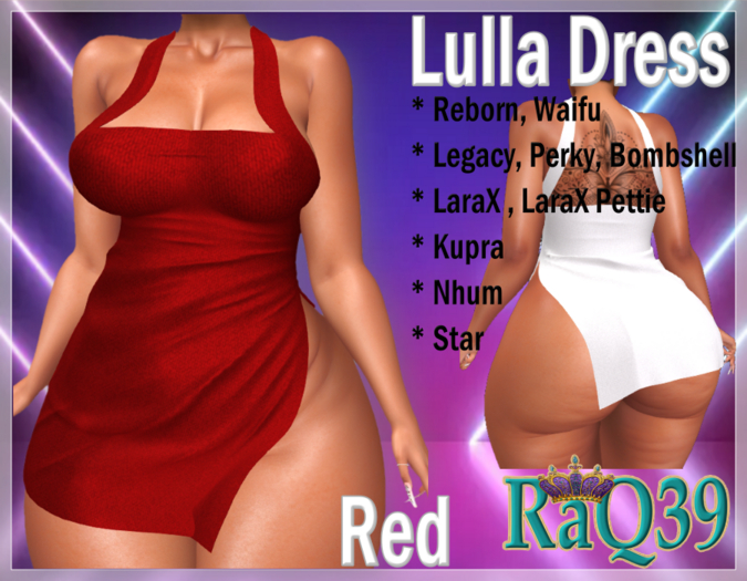 [R39] Lulla Dress-Red