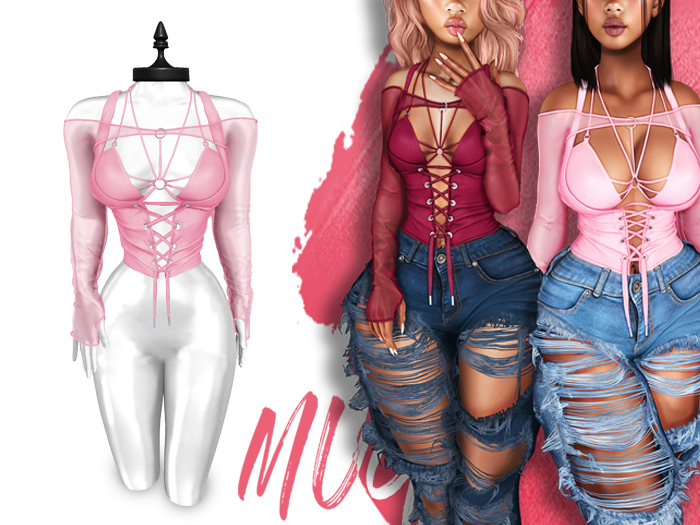 Mug - Ellie Top - Pink