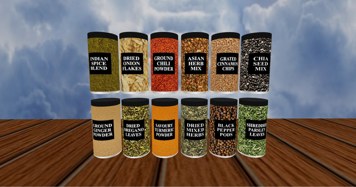 Spice set x12 1 boxed