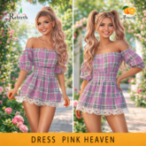 ** ARANCIA **  dress PINK HEAVEN - REBIRTH