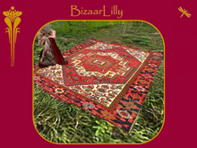 New World Rug ~ Aztec Rust & Black