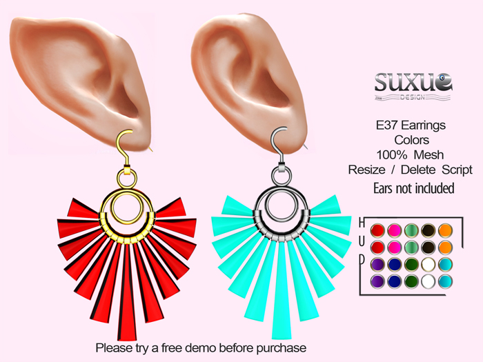 Earrings Colors