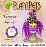 PlantPet Seed [Crocus *Aphrodite*] LIMITED EDITION