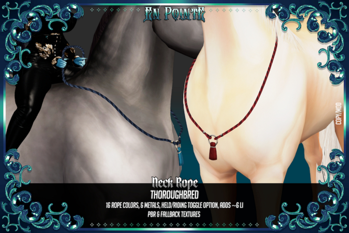 {EP} Neck Rope - Thoroughbred (add to auto-unpack)