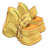 [BL] Nikki wedges // honey