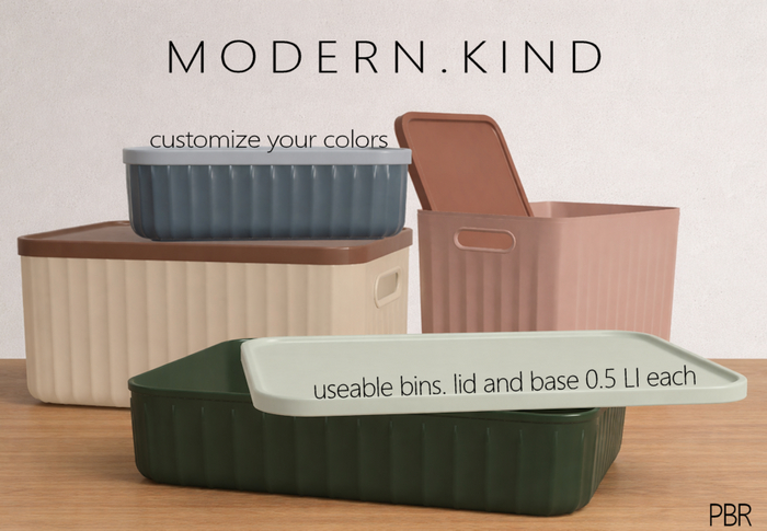 Modern Kind Plastic Storage Bins