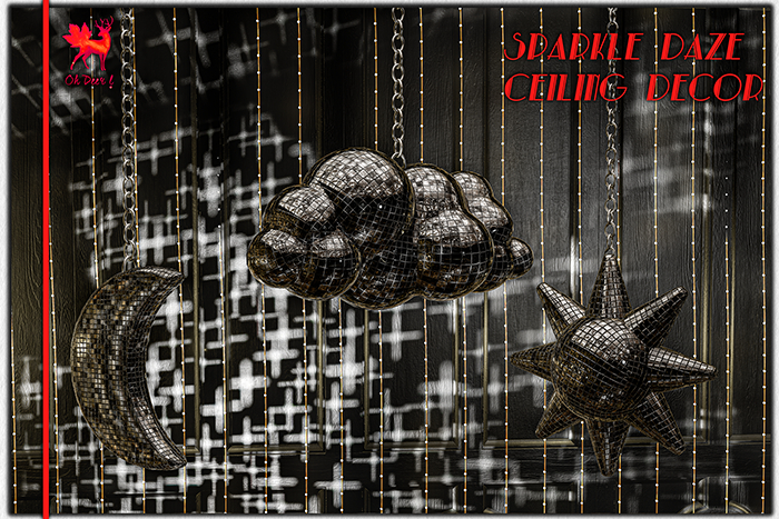Oh Deer! Sparkle Daze: Ceiling Deco