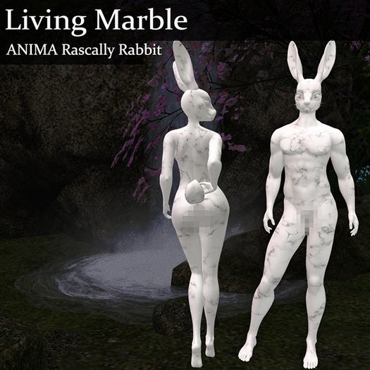 Anima Rabbit Living Marble