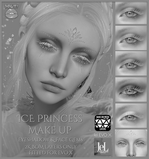 [POUT!] Ice Princess 2K Make - up - DEMO